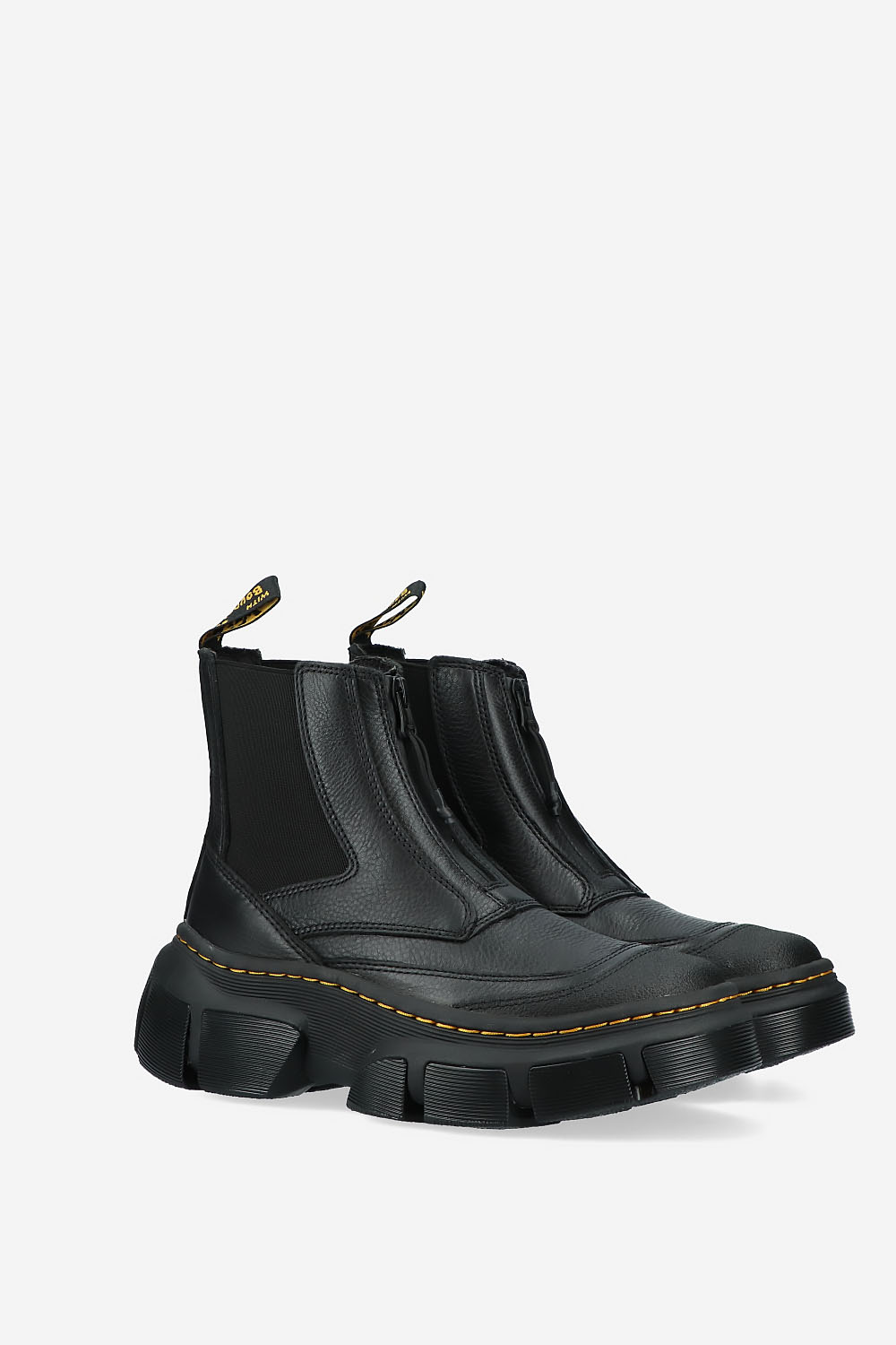 DMXL Zip leather boots