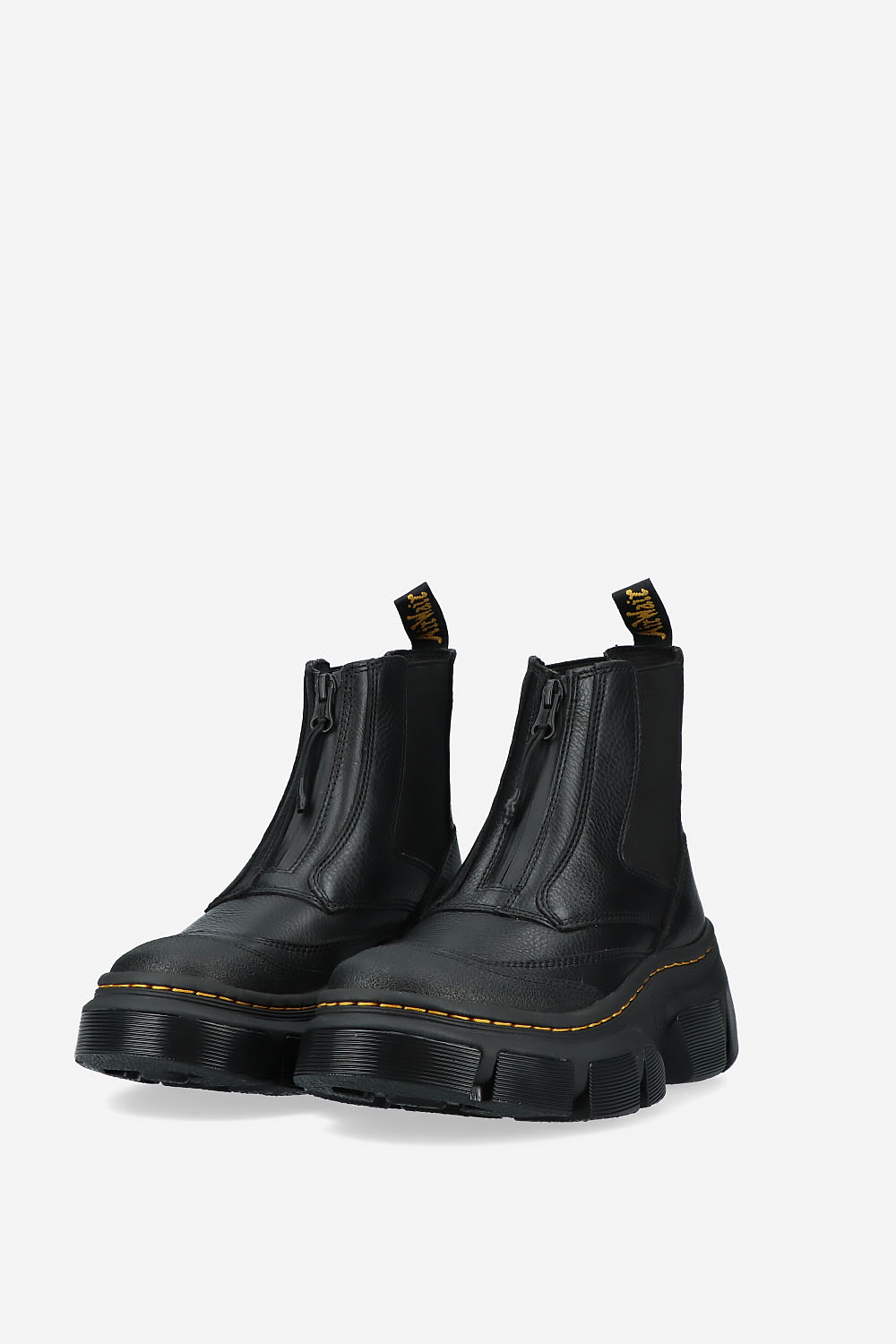 DMXL Zip leather boots