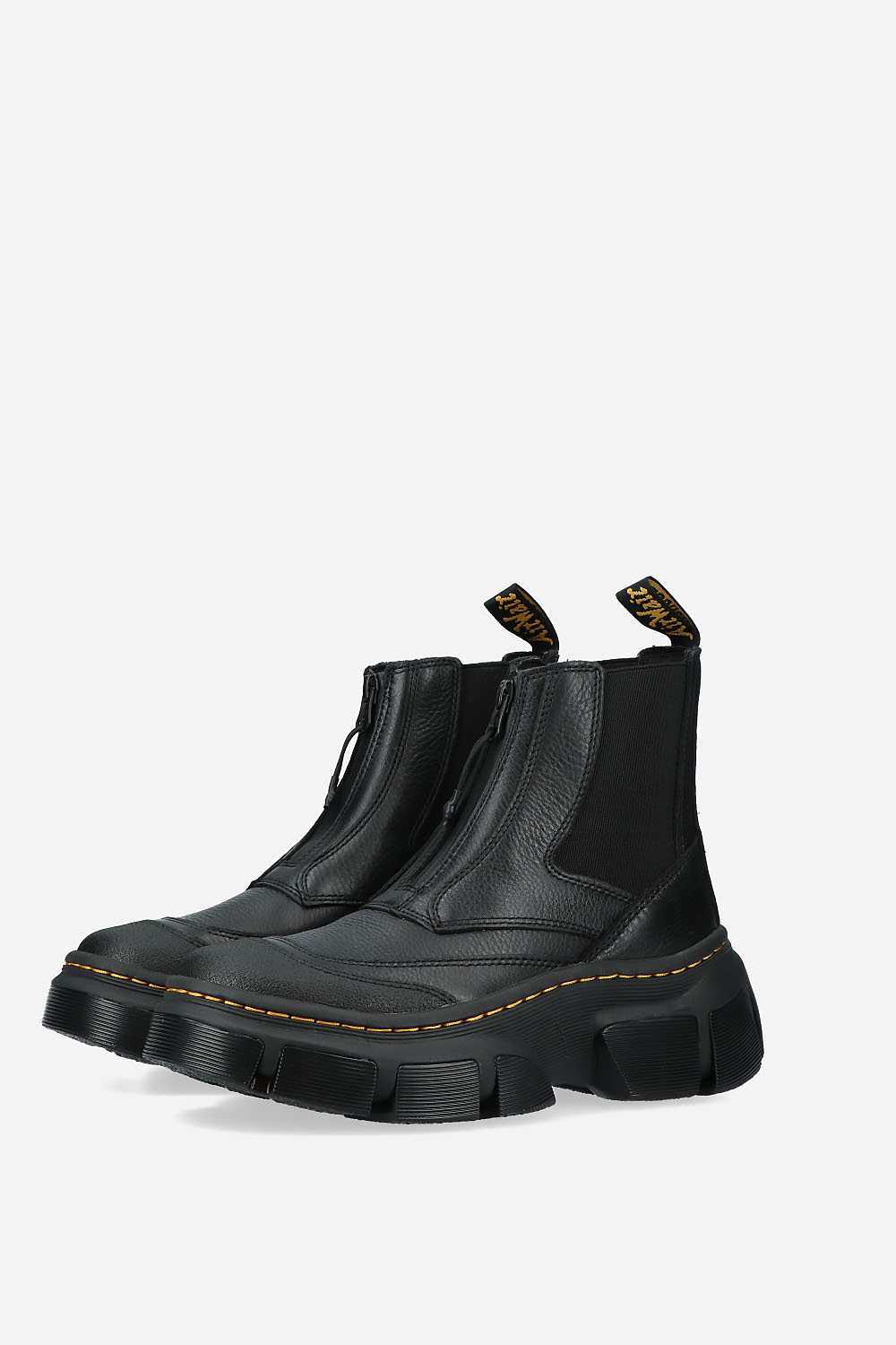 DMXL Zip leather boots