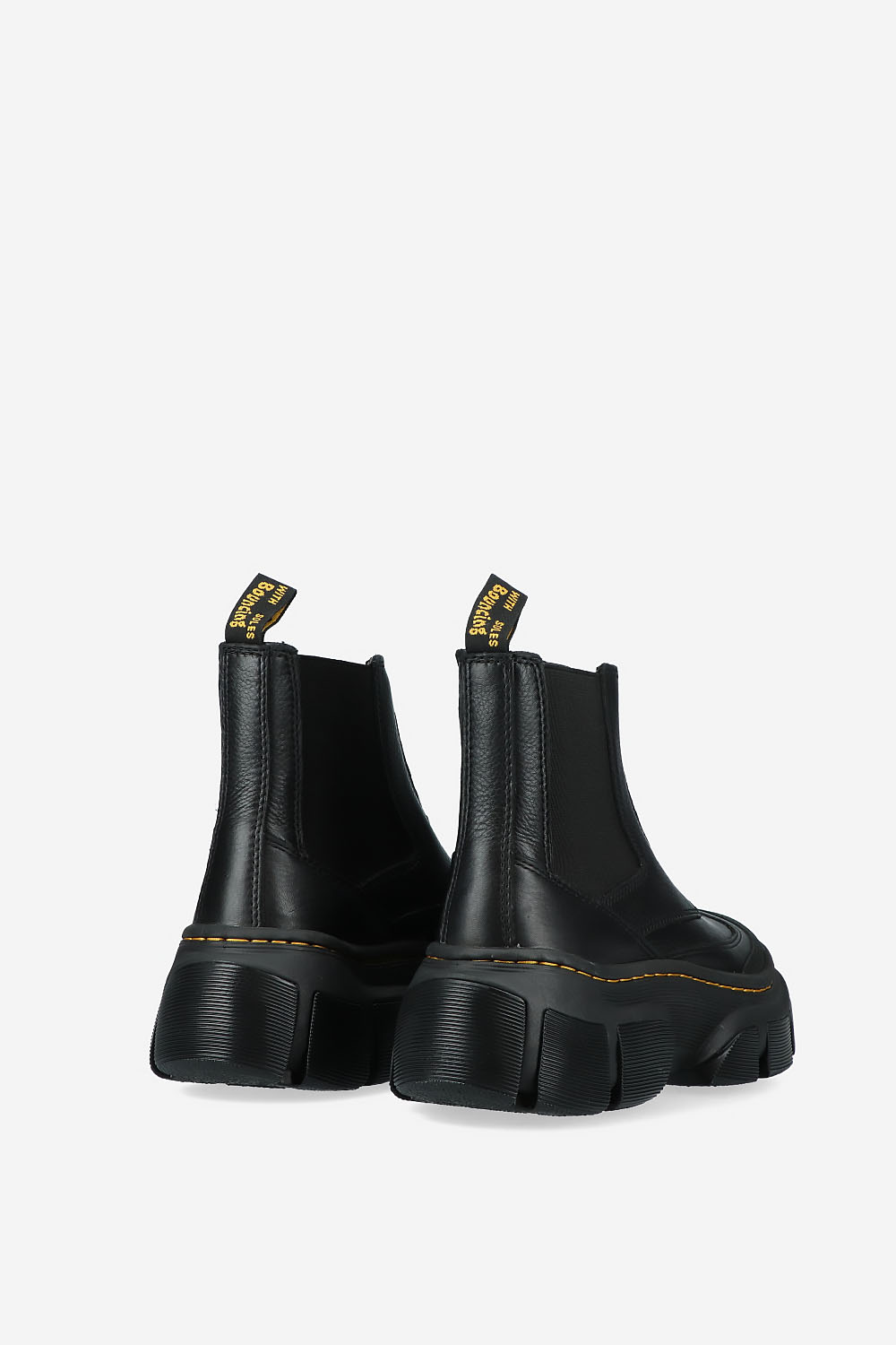 DMXL Zip leather boots