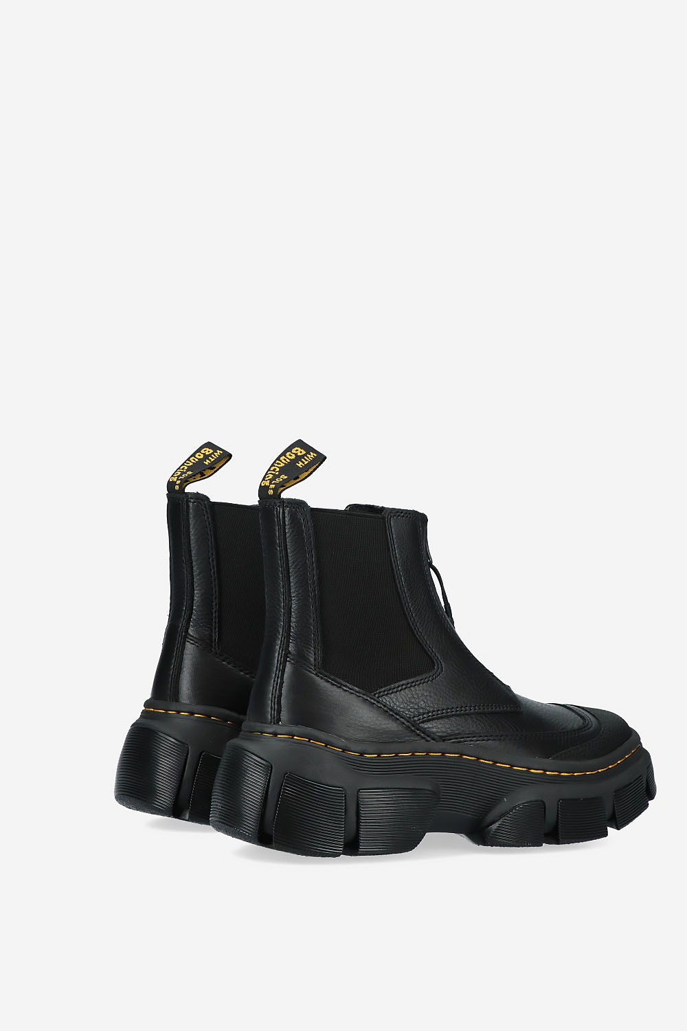 DMXL Zip leather boots