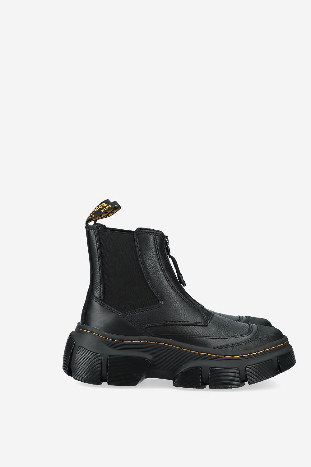DMXL Zip leather boots
