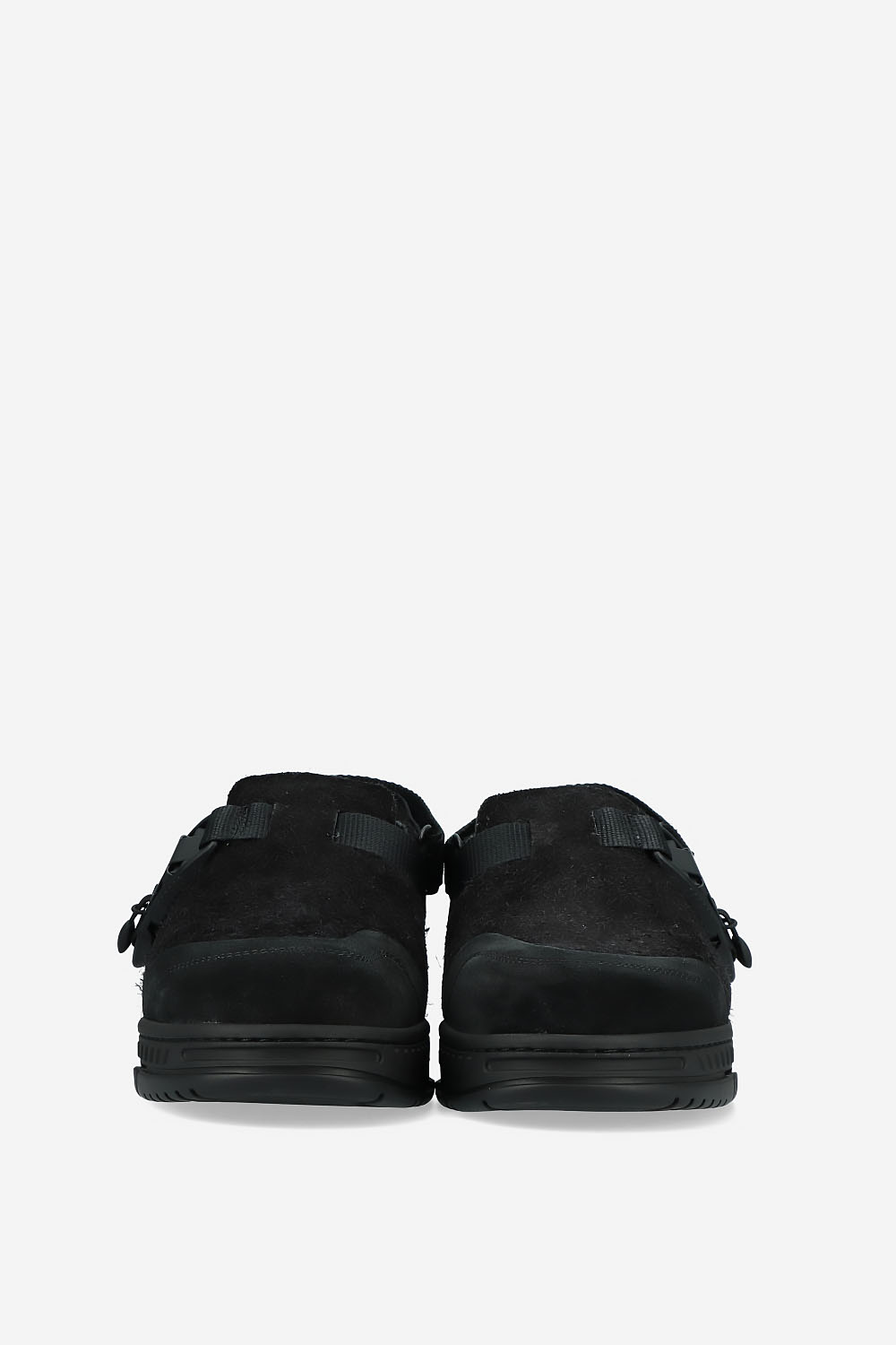 Area suede sandals