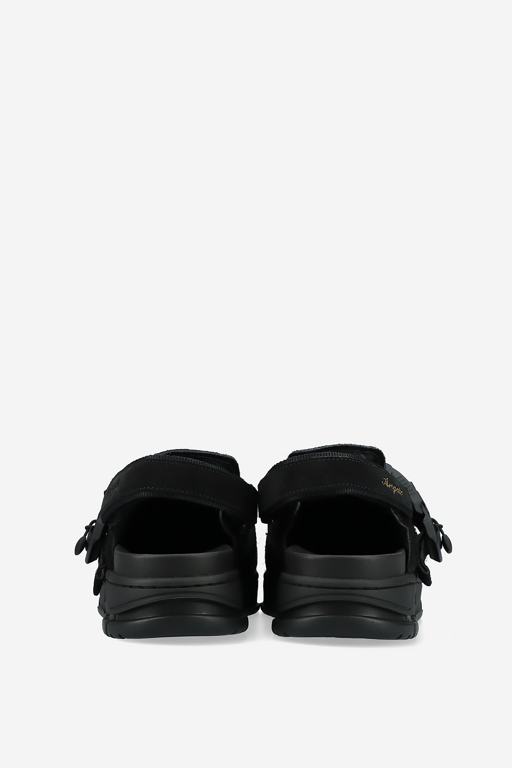 Area suede sandals