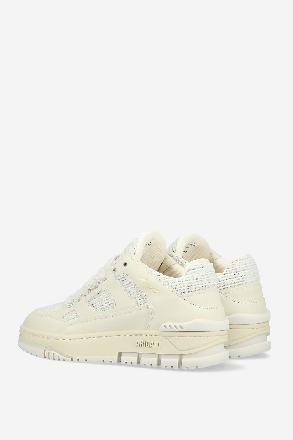 Area lo leather/fabric sneakers