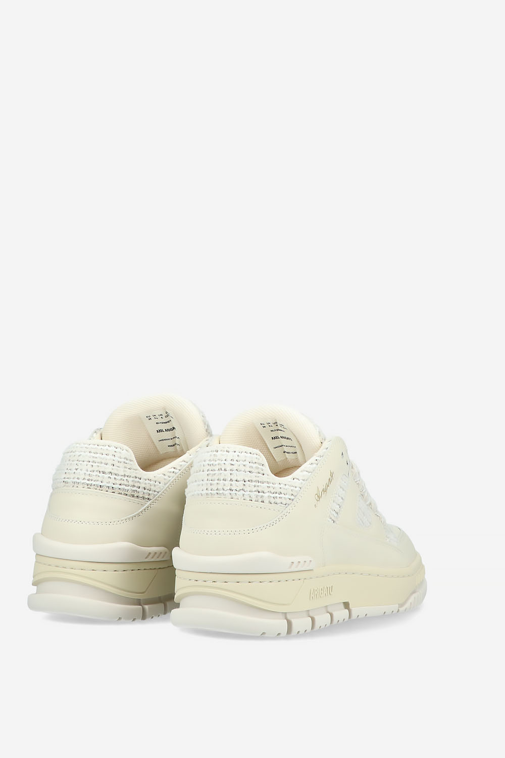 Area lo leather/fabric sneakers