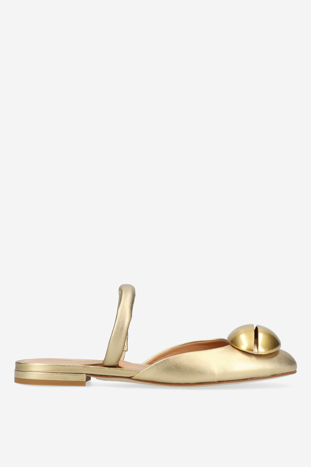 Giorgia F. - Buckled leather mules