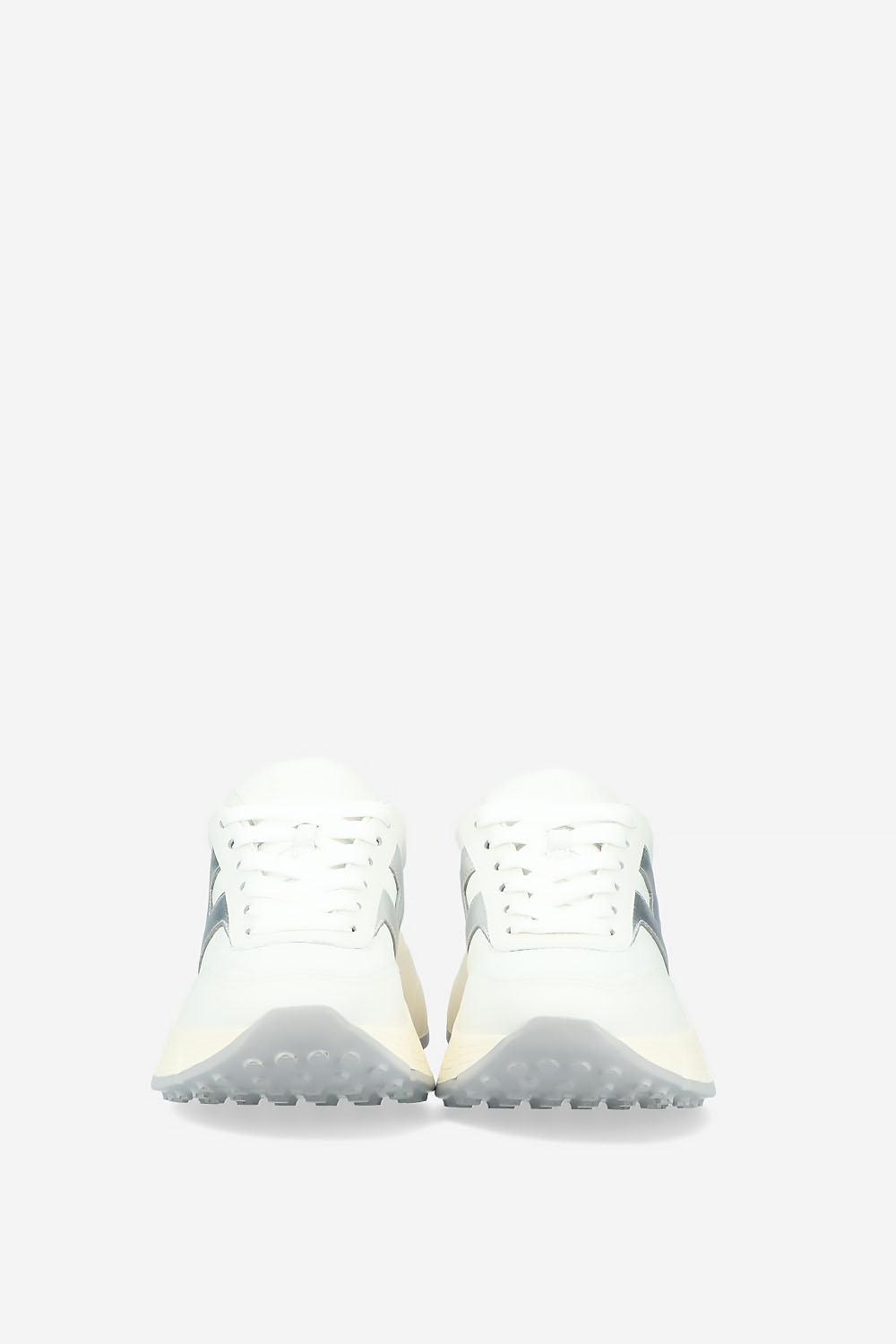 H669 hi-fi leather sneakers