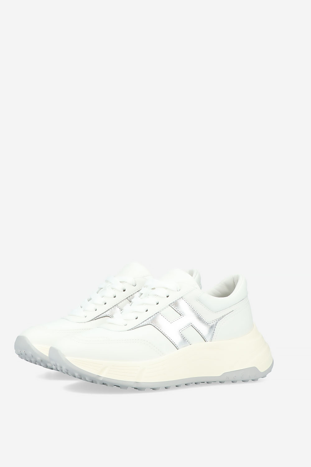 H669 hi-fi leather sneakers