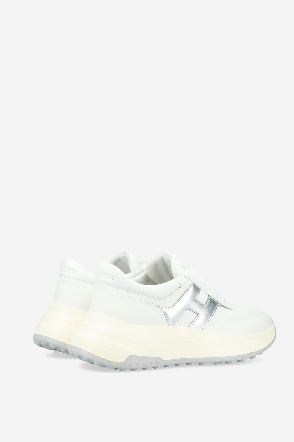 H669 hi-fi leather sneakers