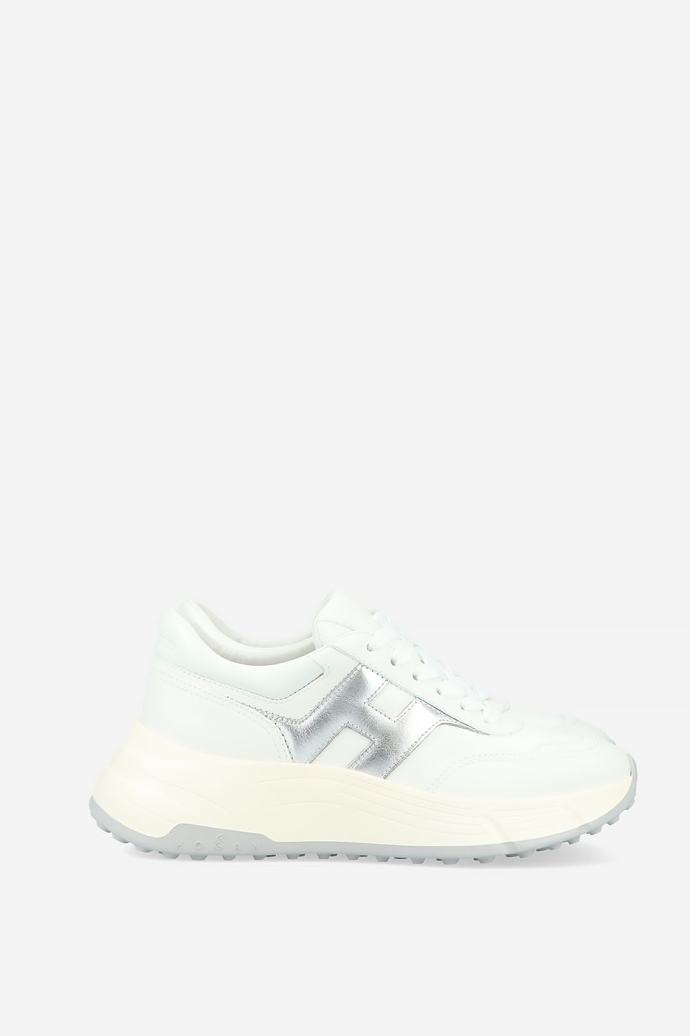 H669 hi-fi leather sneakers