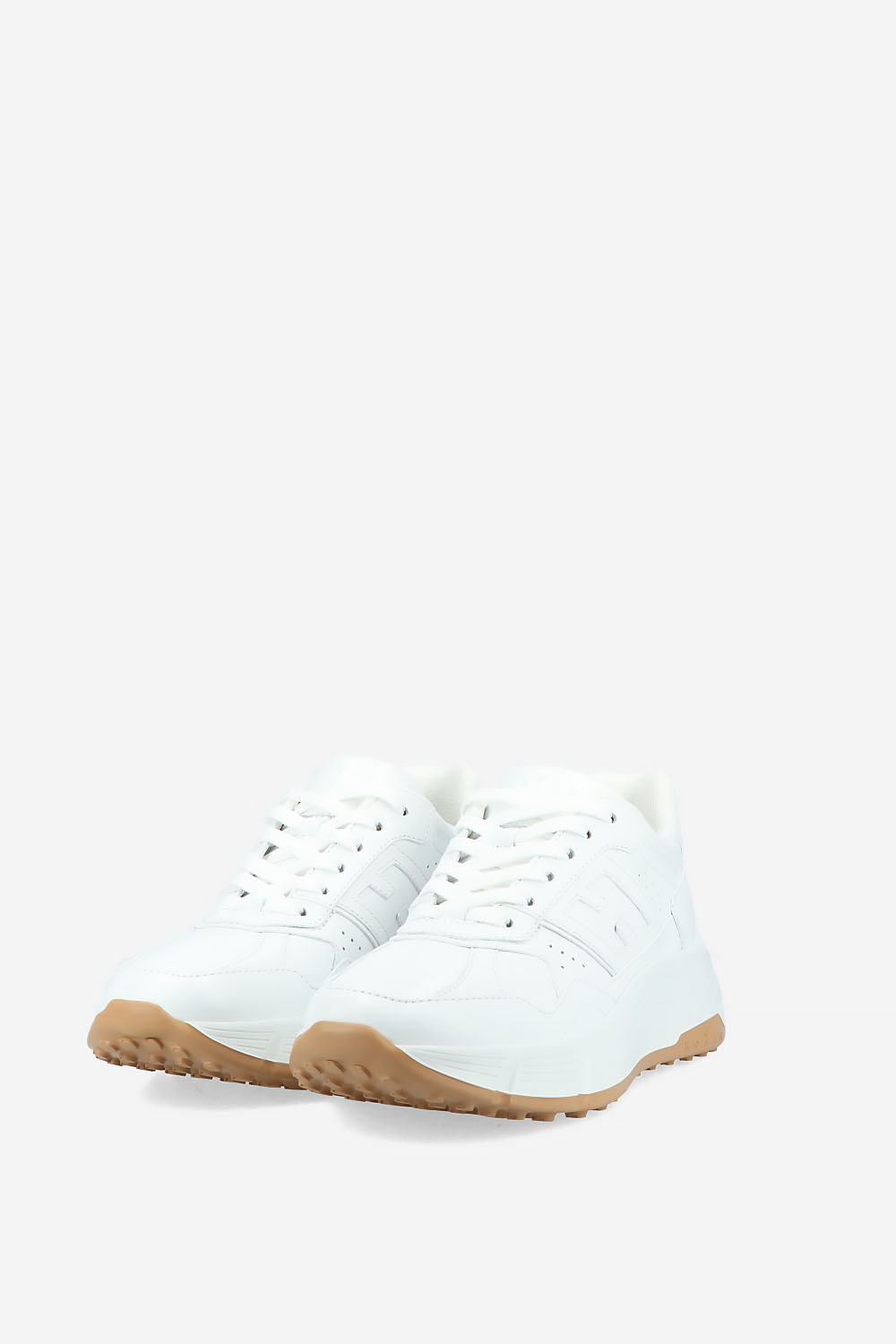 H669 hi-fi leather sneakers