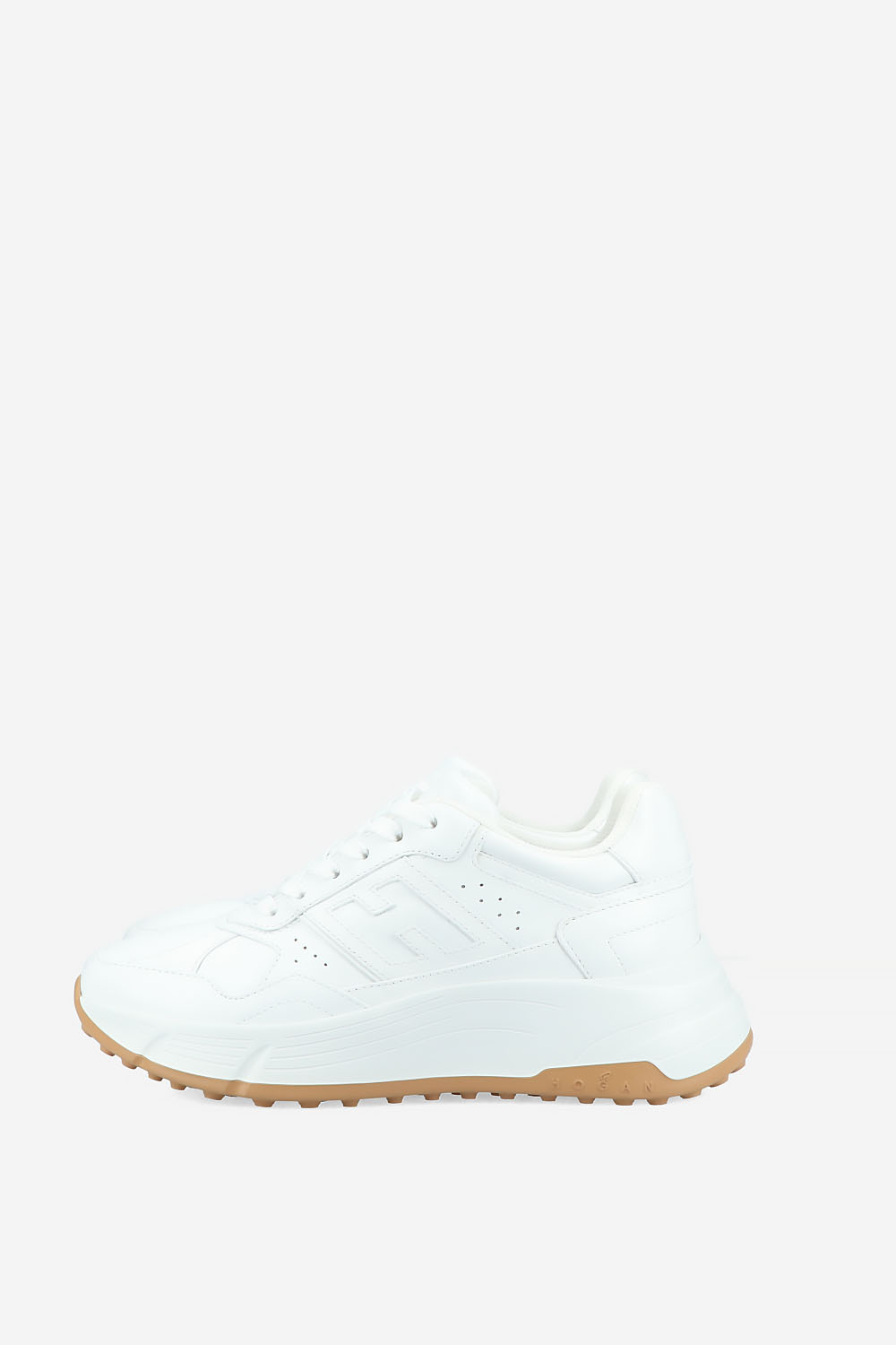 H669 hi-fi leather sneakers