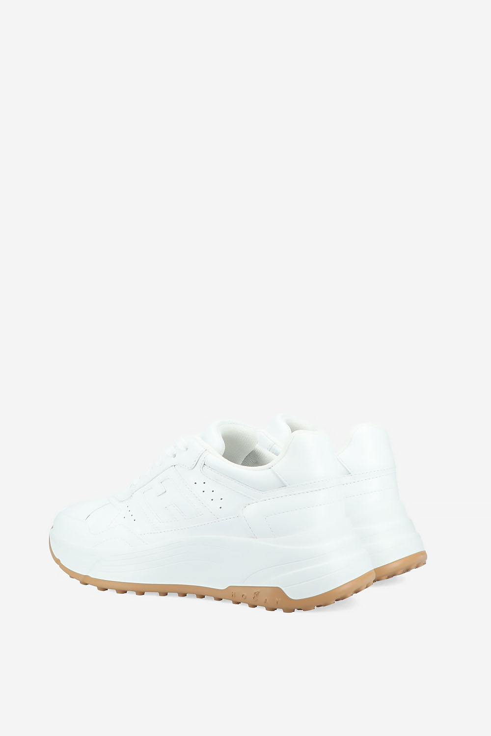 H669 hi-fi leather sneakers