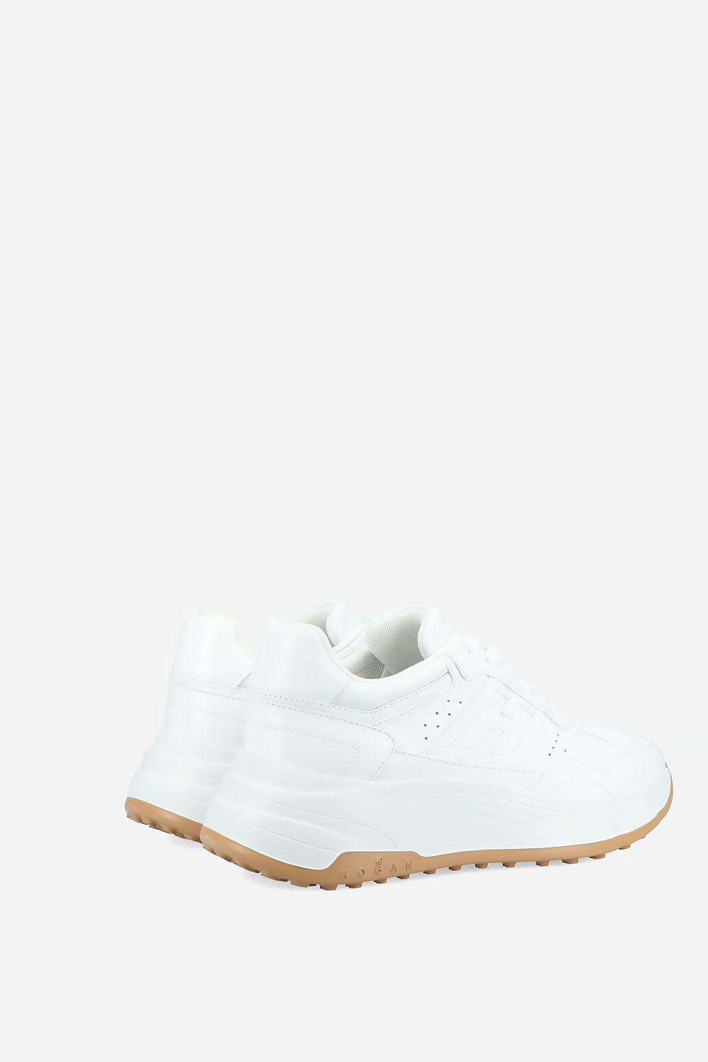 H669 hi-fi leather sneakers