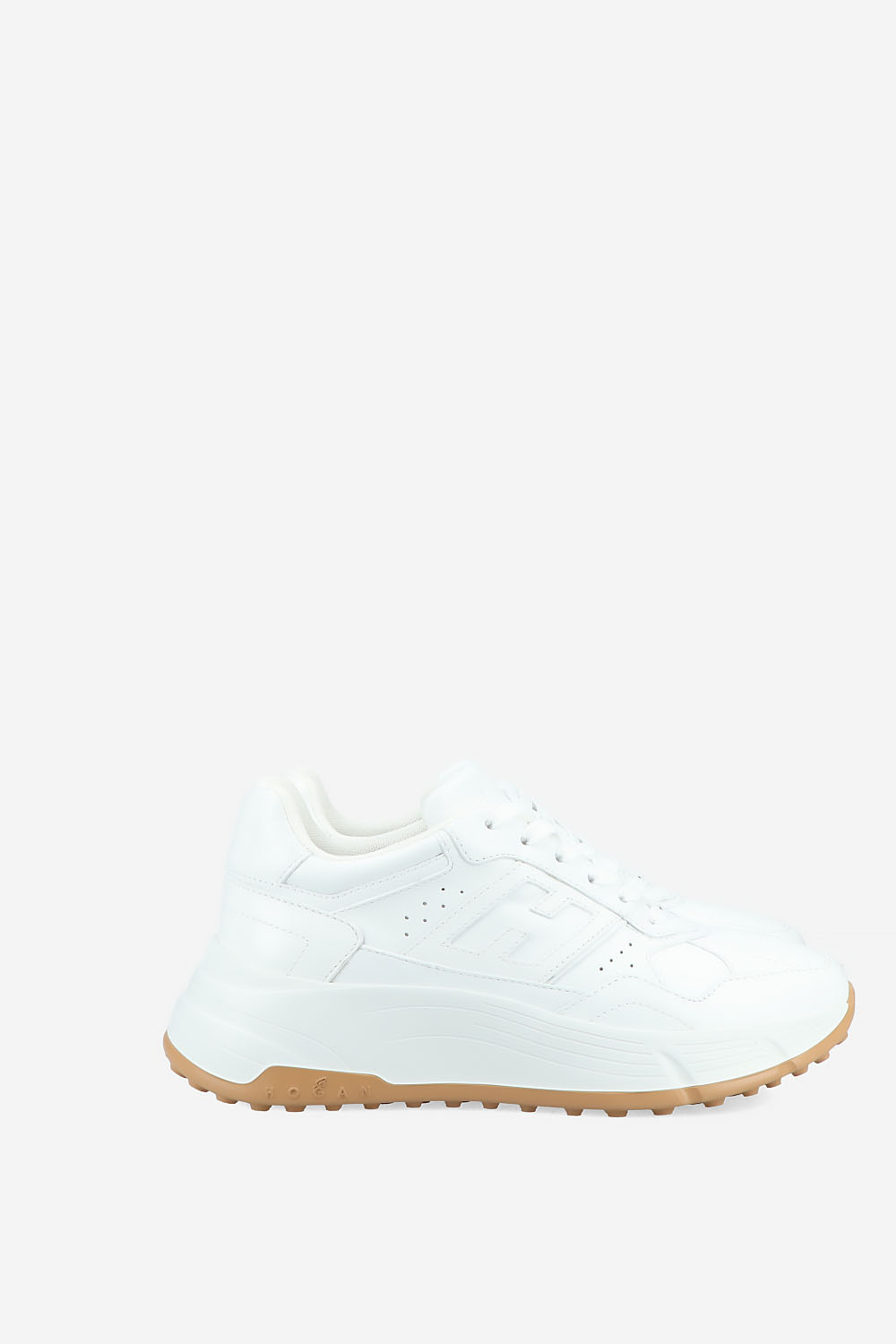 H669 hi-fi leather sneakers