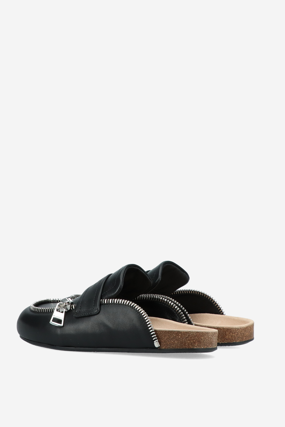 Biker zipper loafers