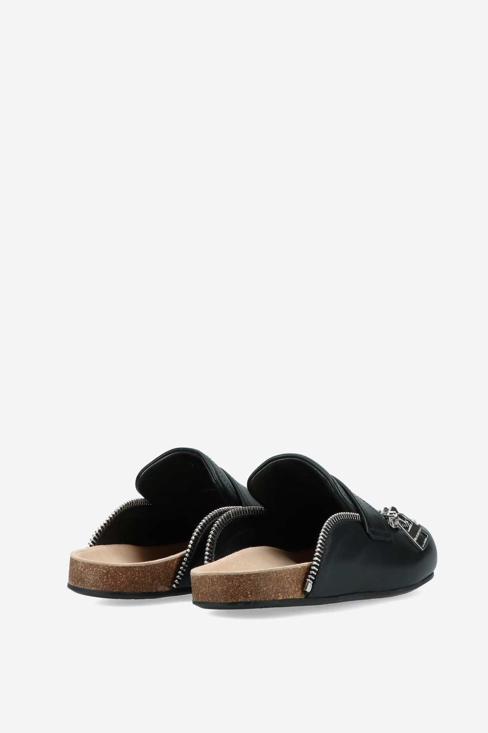 Biker zipper loafers