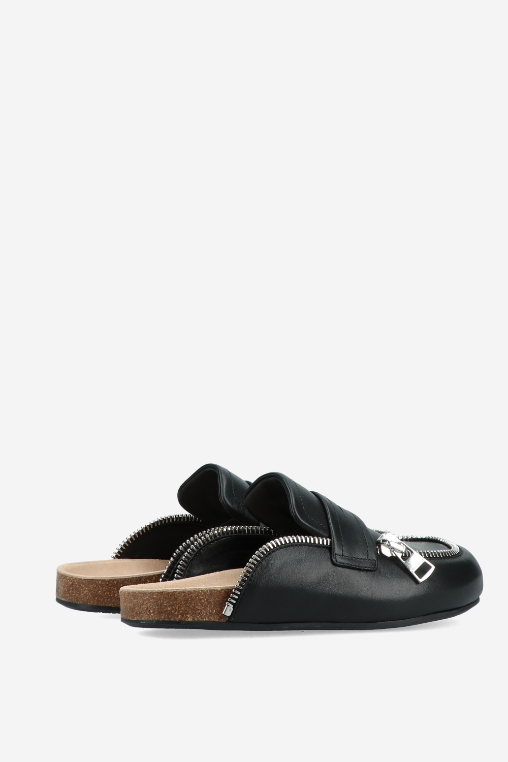 Biker zipper loafers