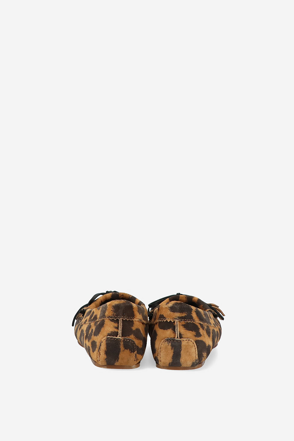 Indiana printed suede loafers