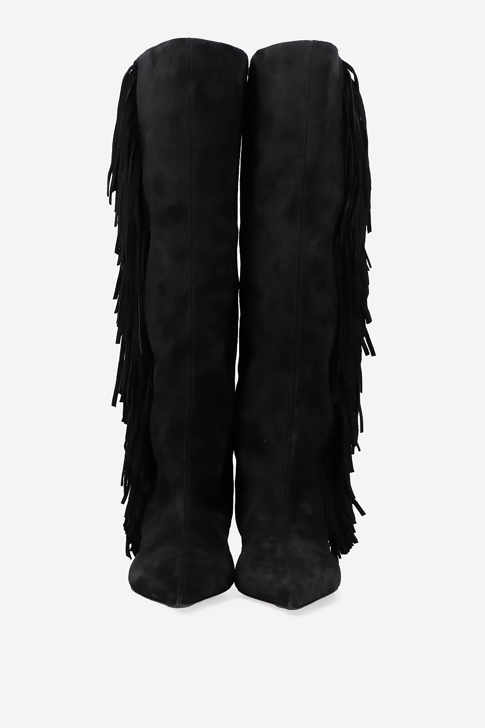 Jessie 35 fringe suede boots