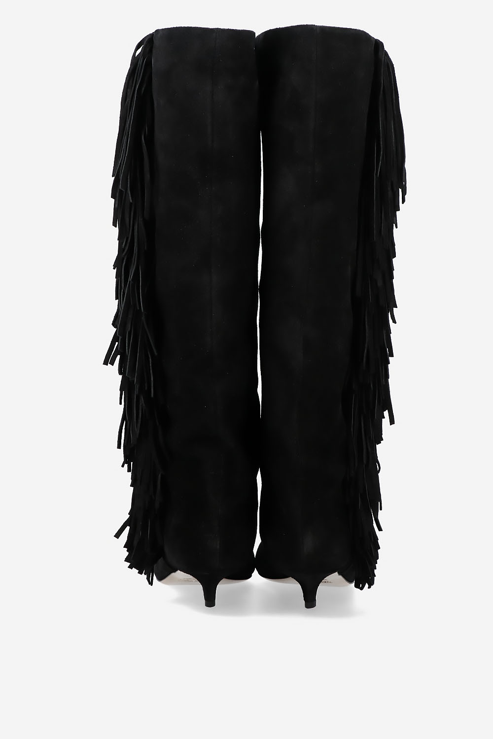 Jessie 35 fringe suede boots