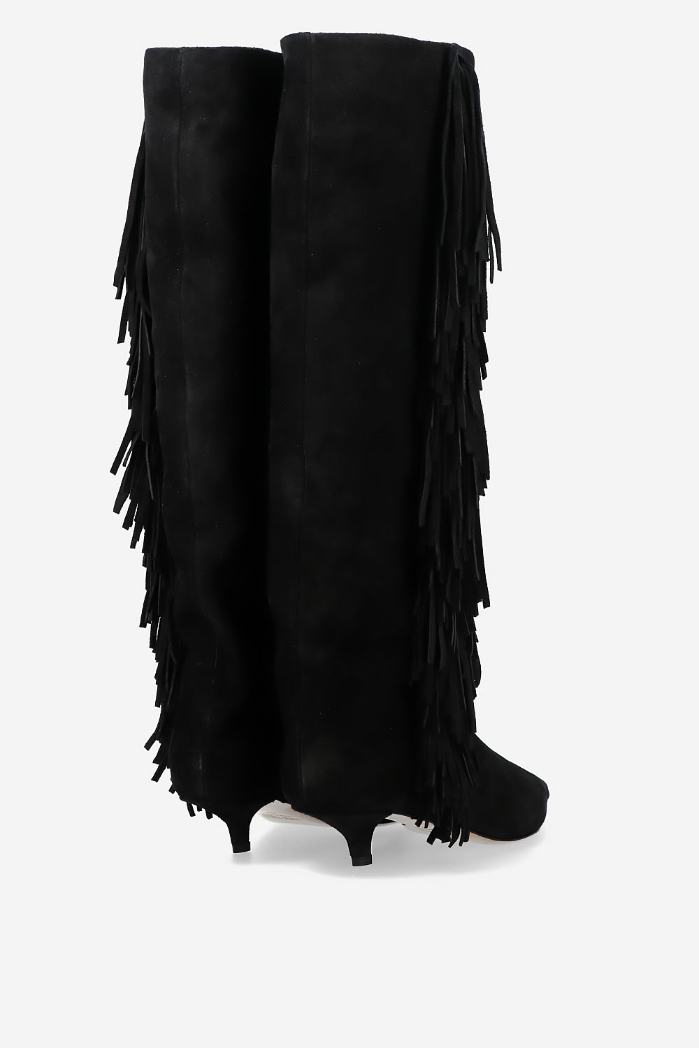 Jessie 35 fringe suede boots