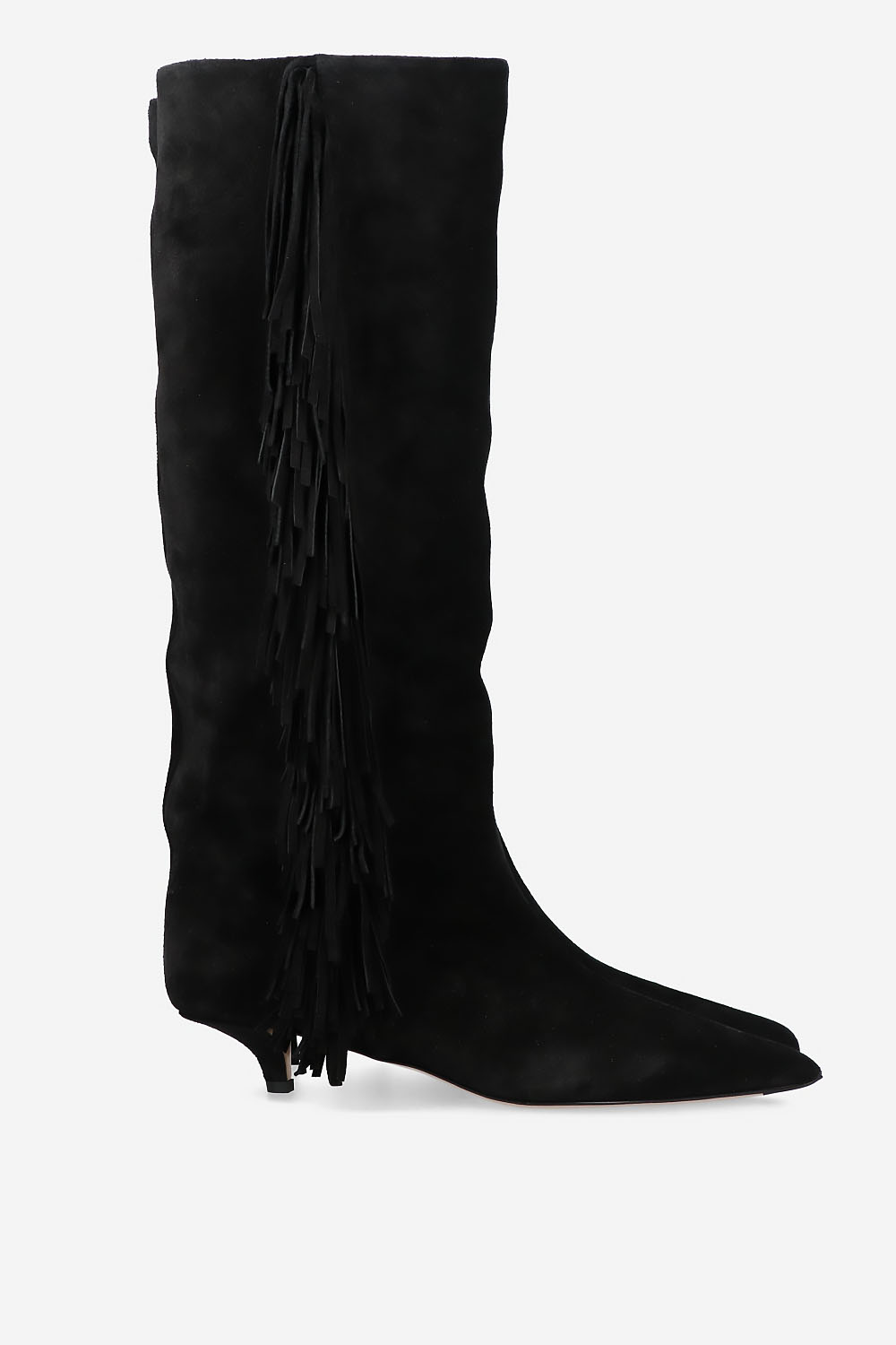 Jessie 35 fringe suede boots