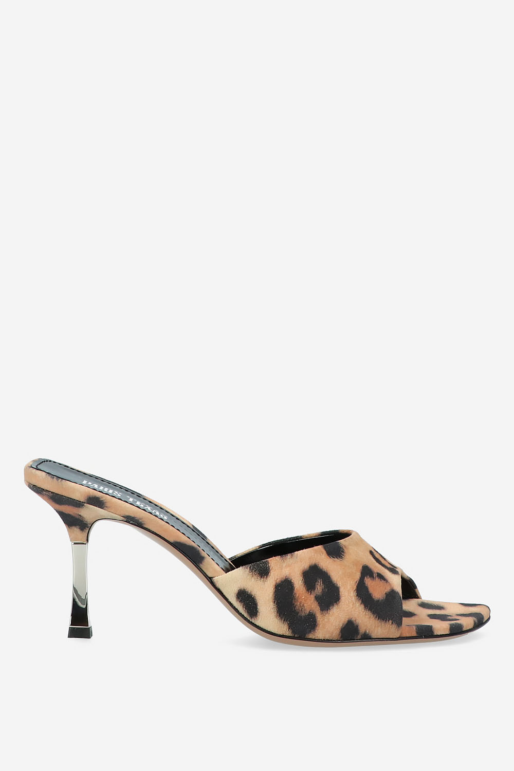 Paris Texas - Lorena 75 leopard printed suede mules