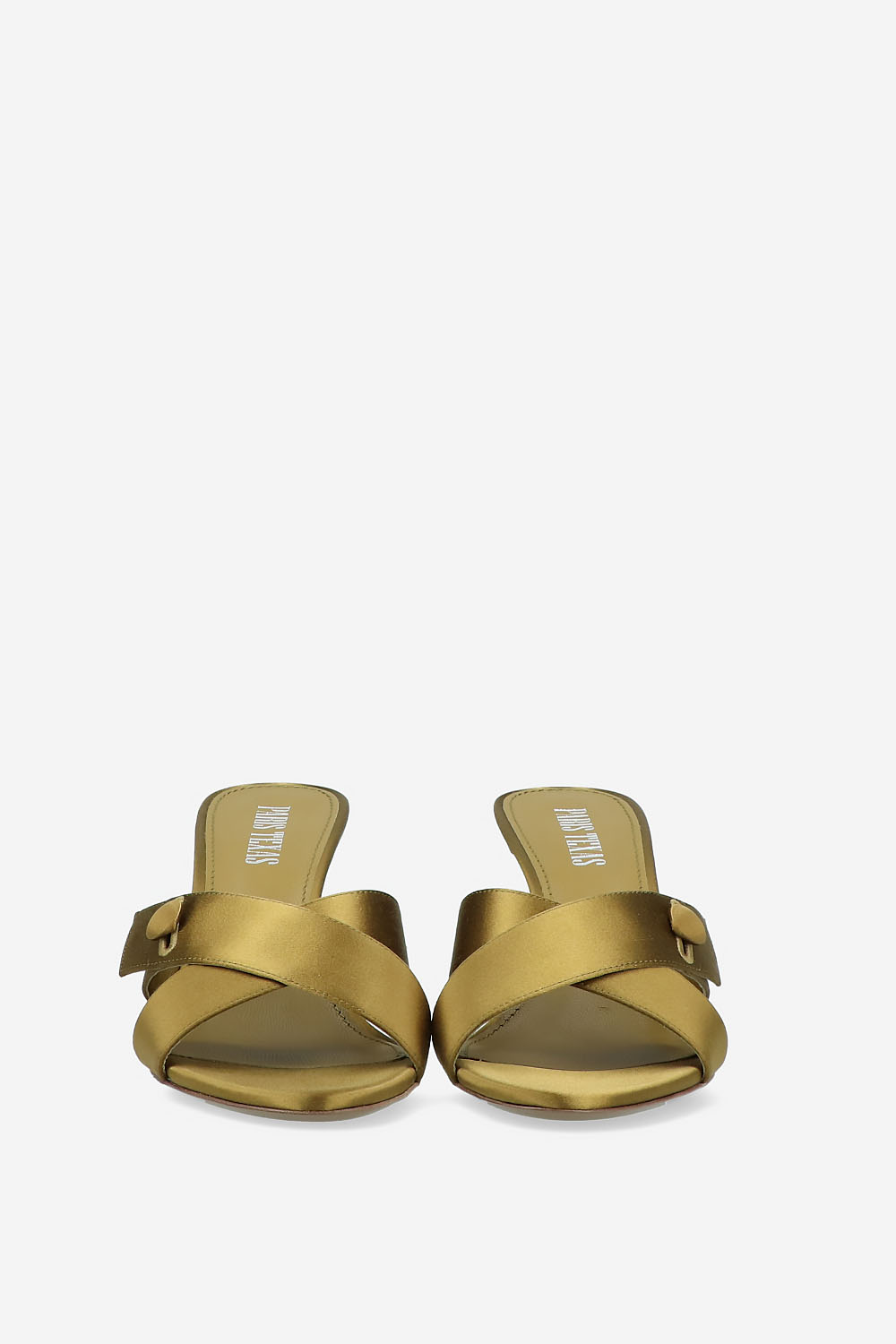 Lidia satin couture mules