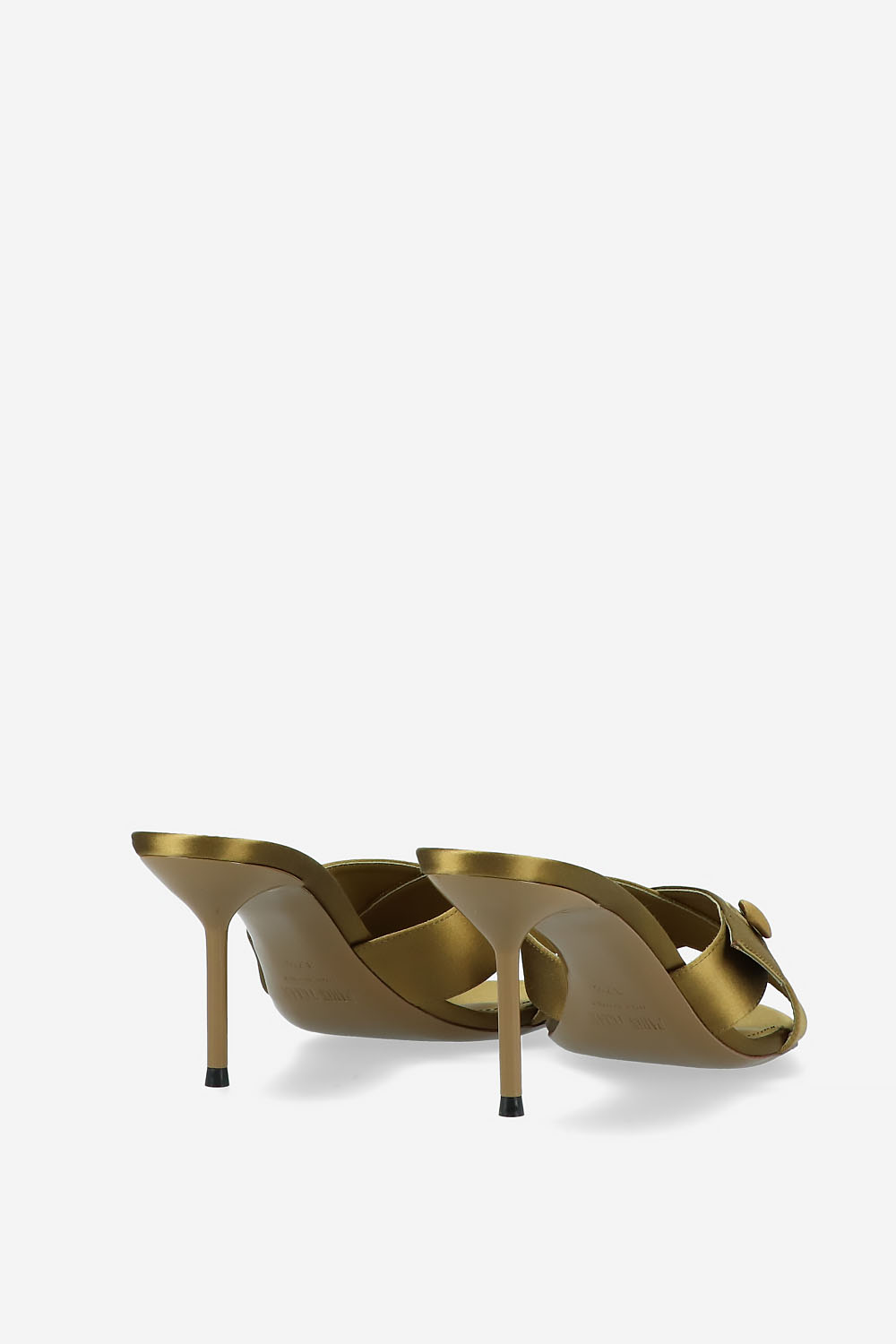 Lidia satin couture mules