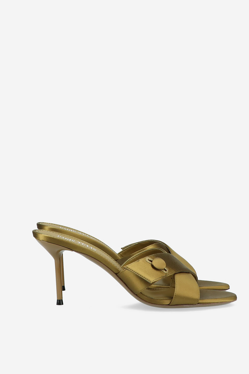 Lidia satin couture mules