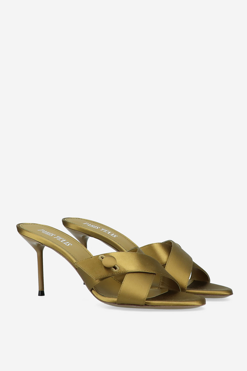 Paris Texas - Lidia satin couture mules