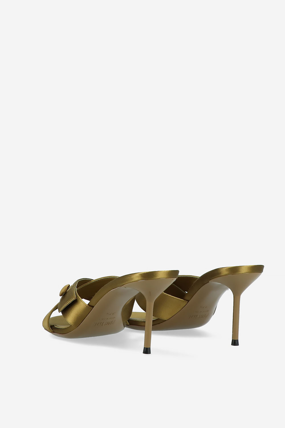 Lidia satin couture mules