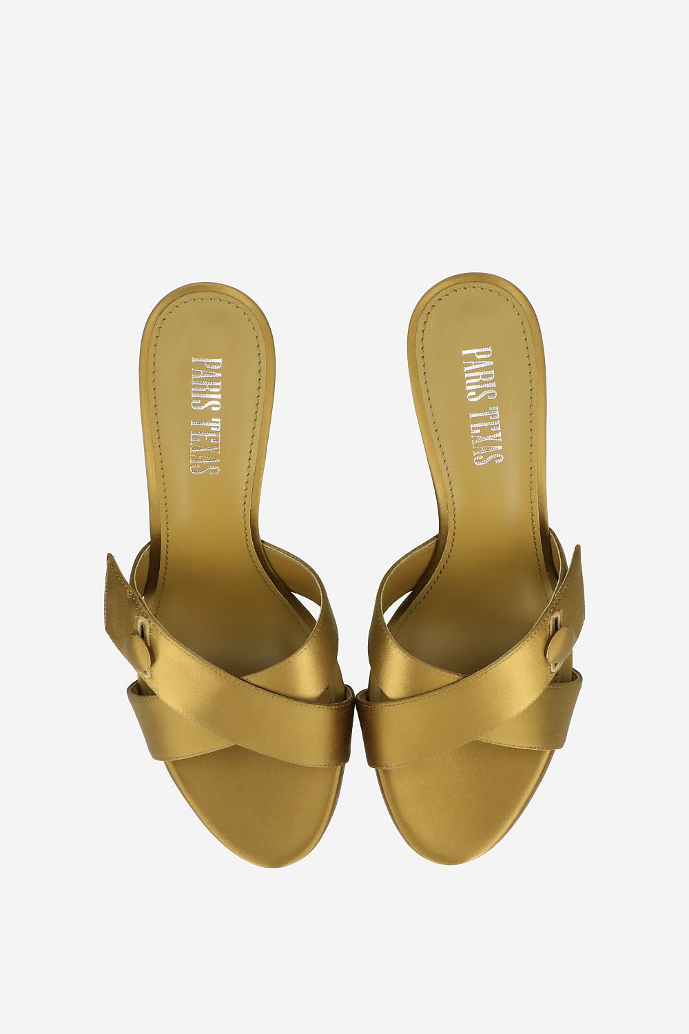 Lidia satin couture mules