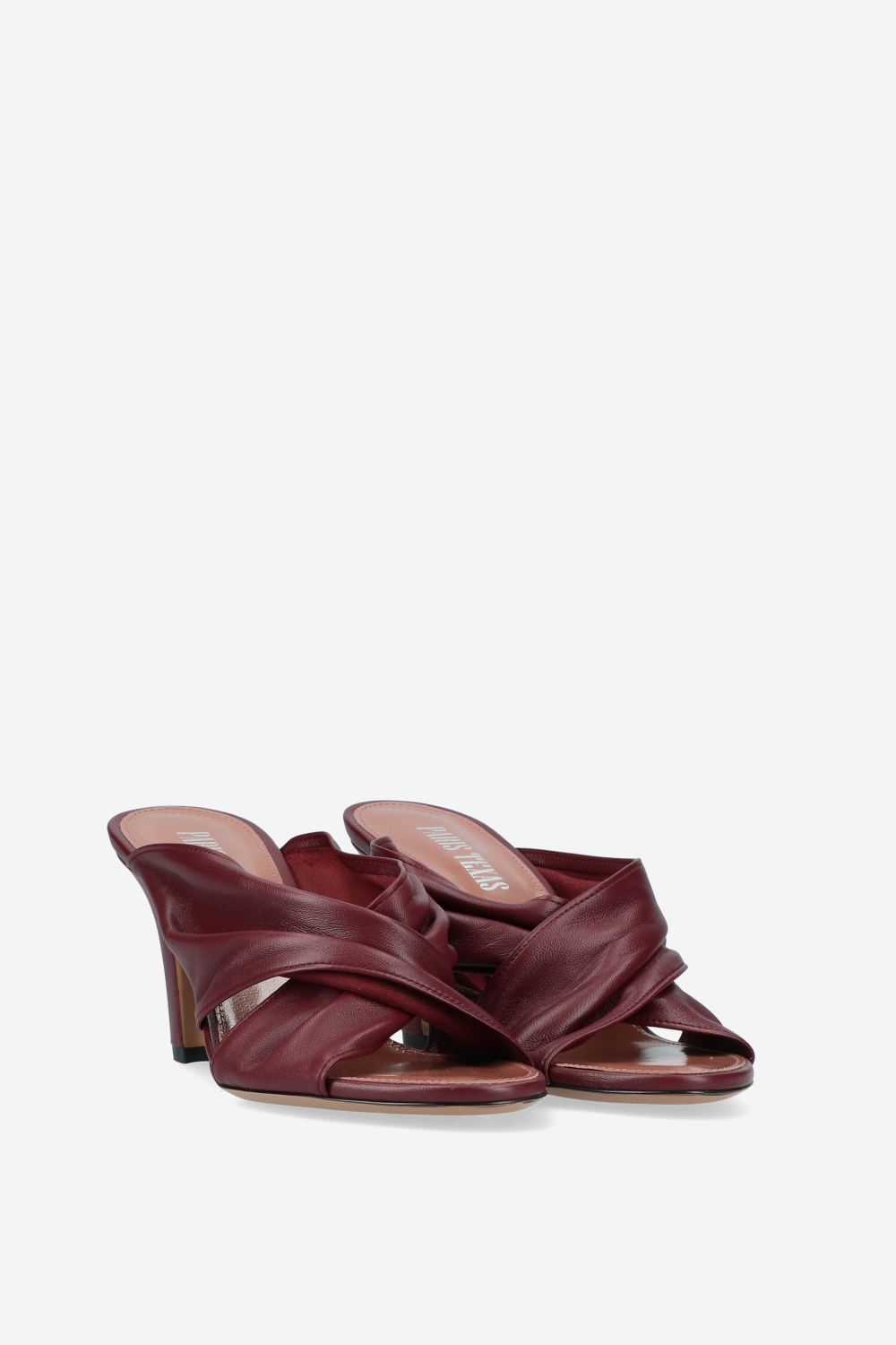 Maria leather mules