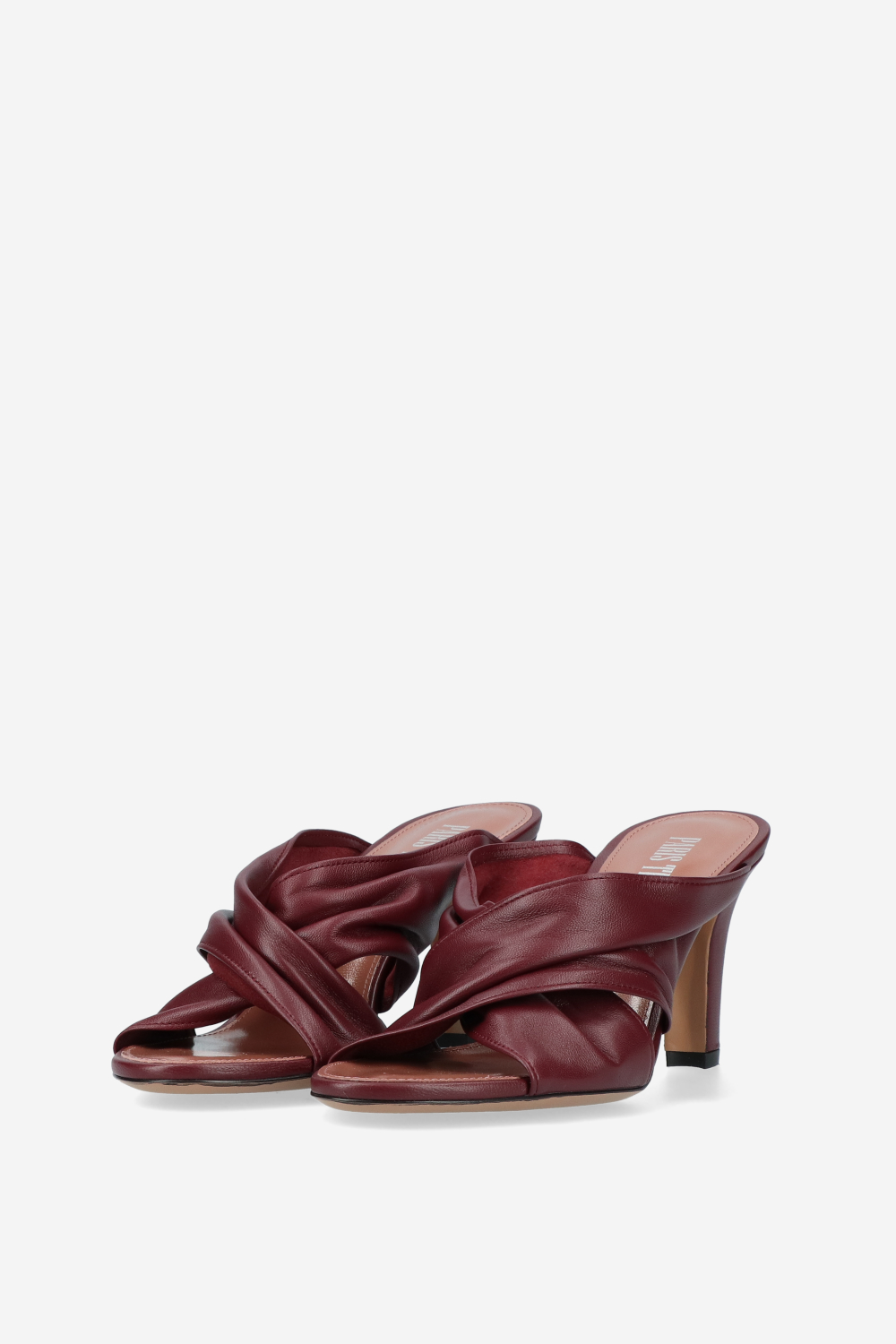 Maria leather mules