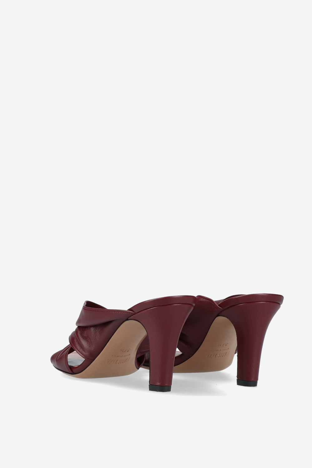 Maria leather mules
