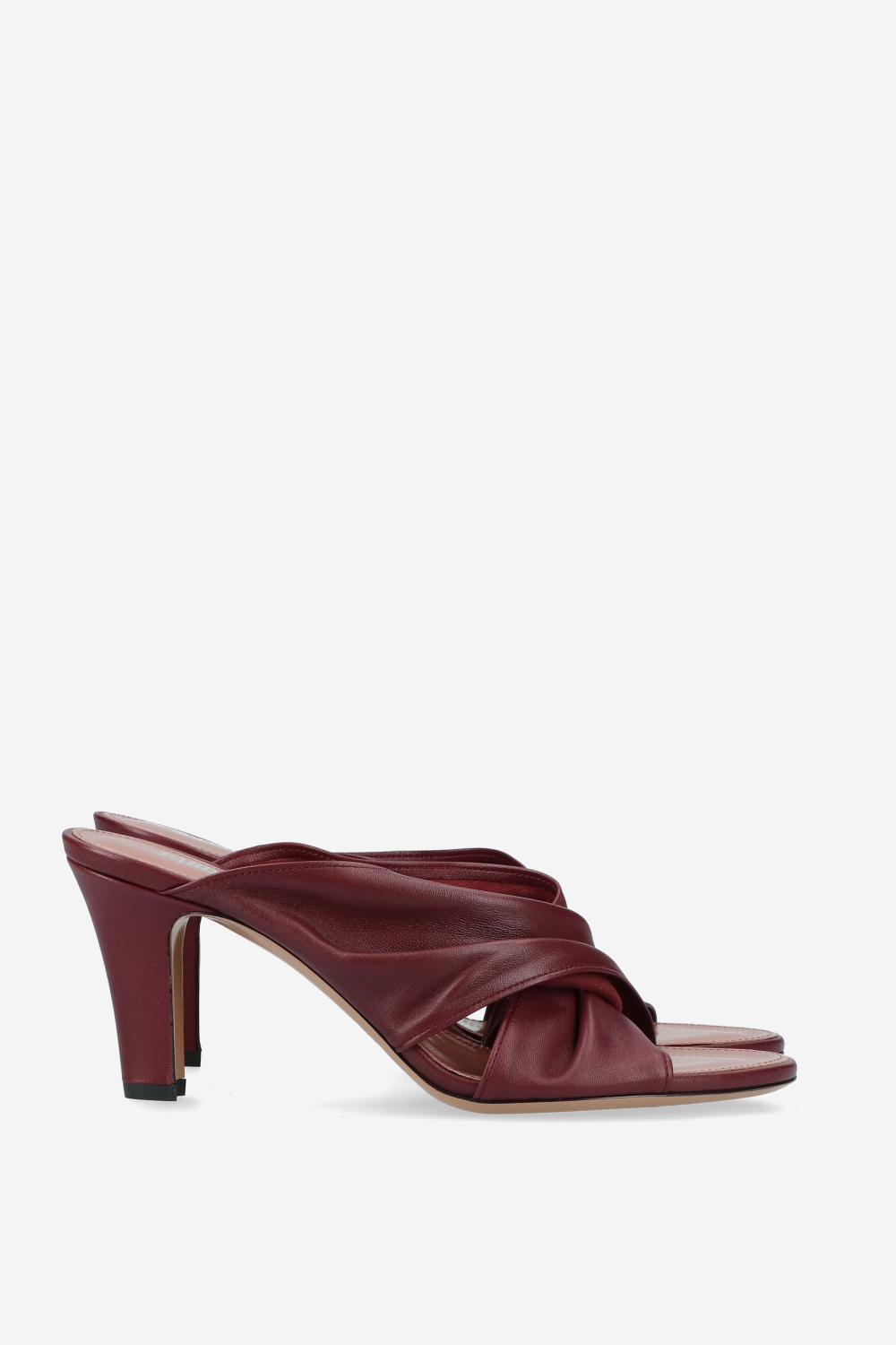 Maria leather mules
