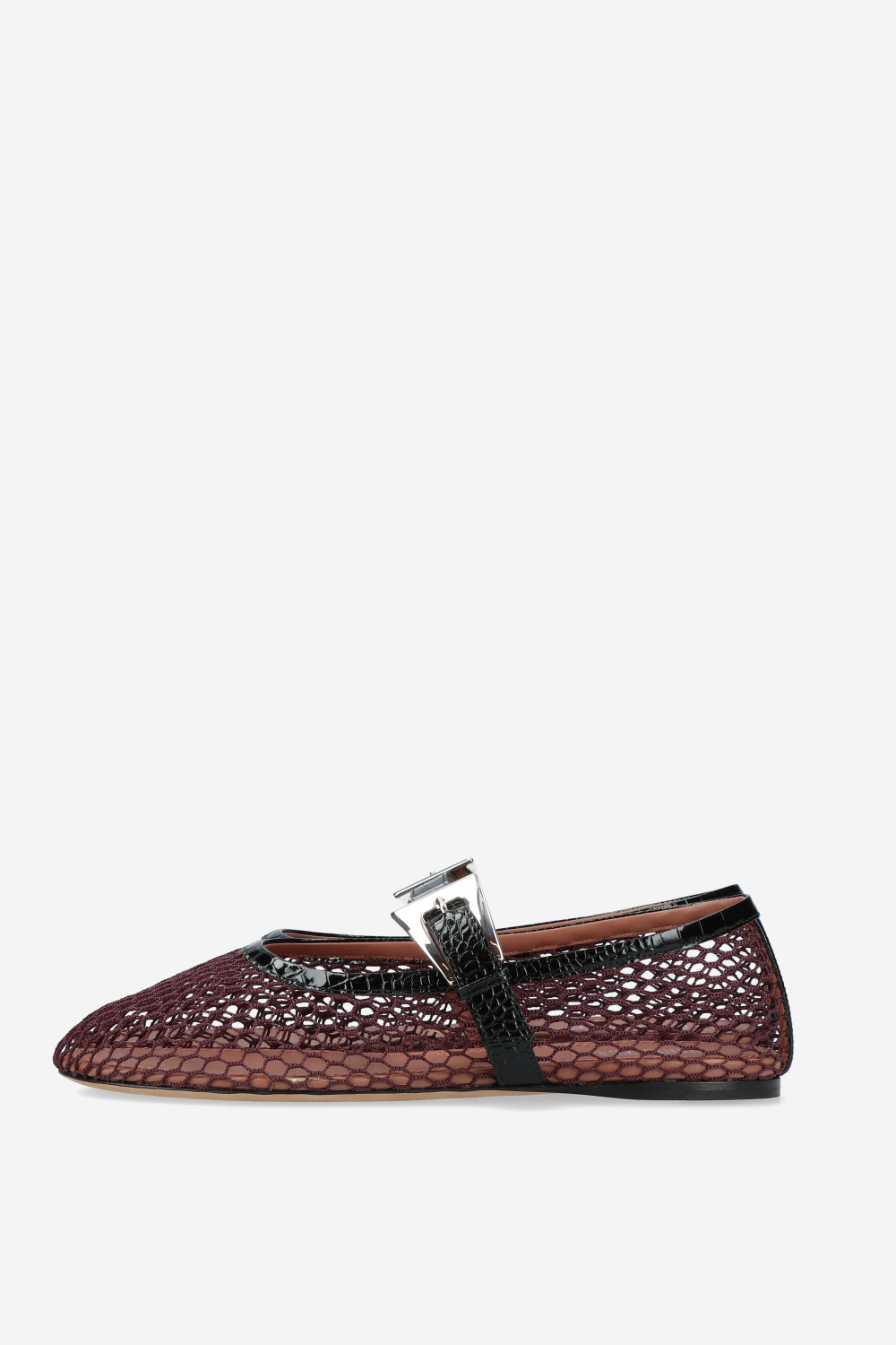 Sveva buckle mesh ballet flat