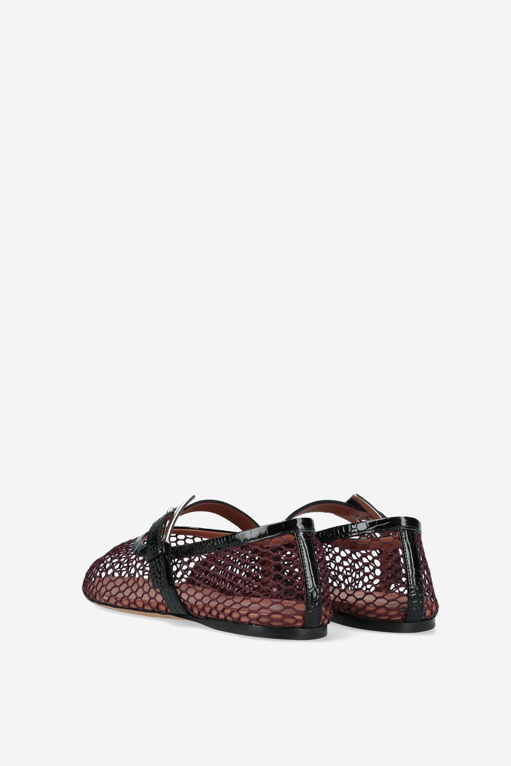 Sveva buckle mesh ballet flat