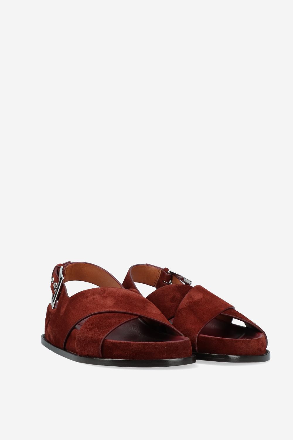 Brooklyn suede flat sandal