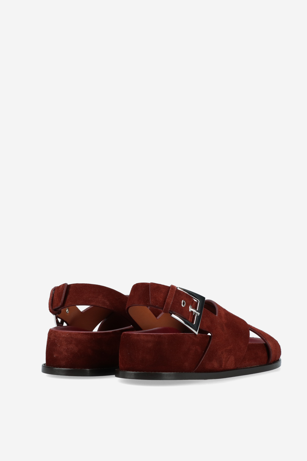 Brooklyn suede flat sandal