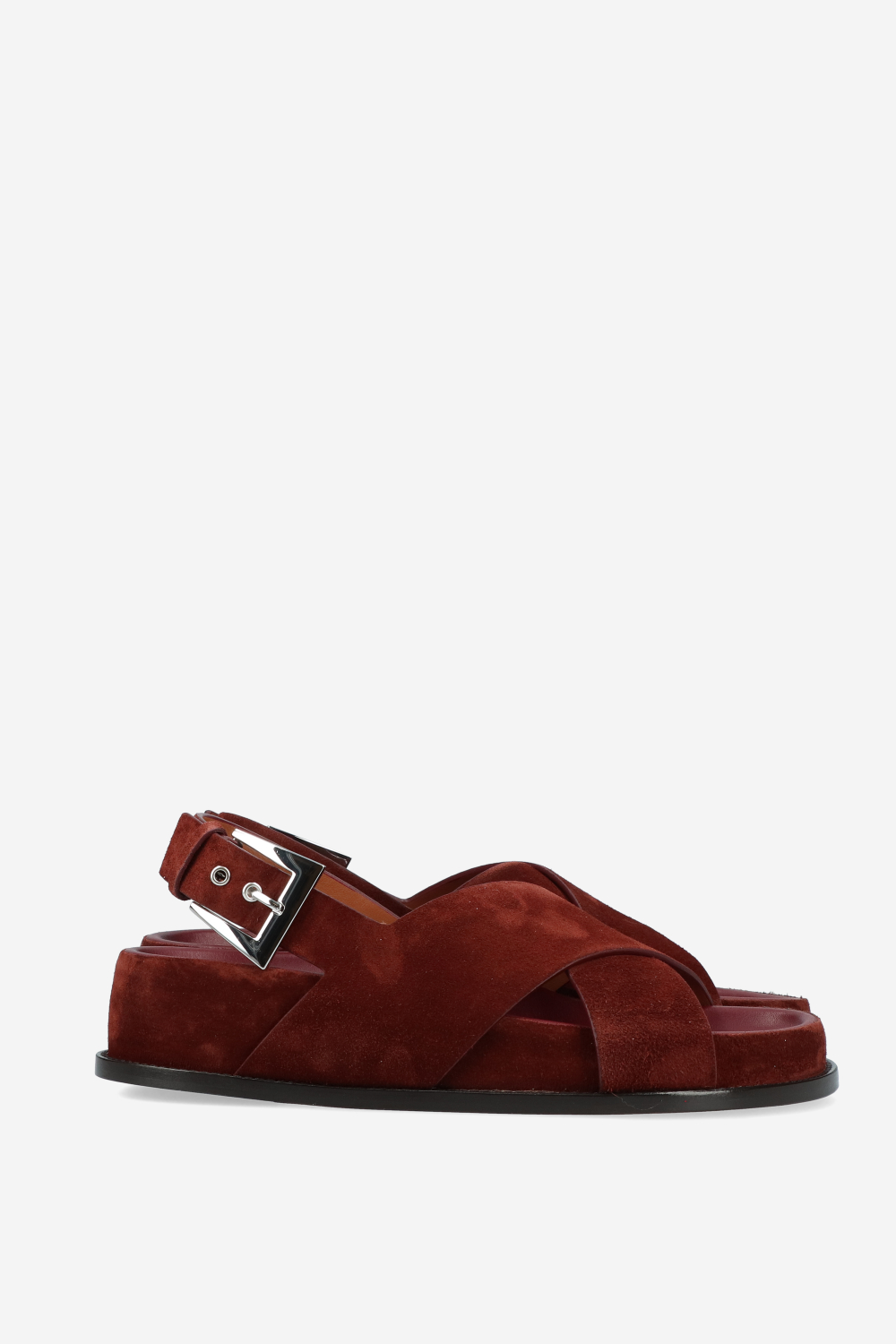 Brooklyn suede flat sandal