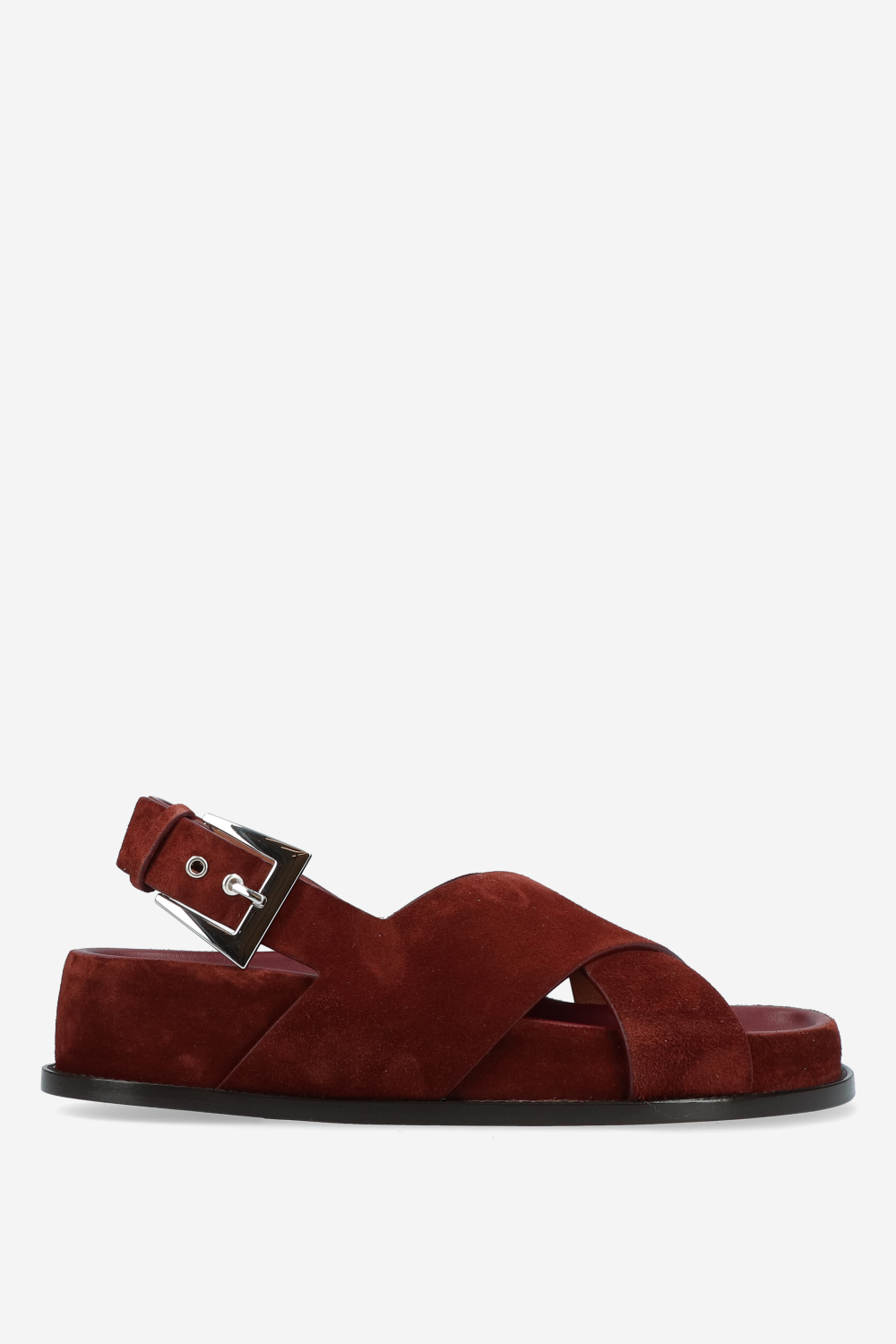 Paris Texas - Brooklyn suede flat sandal