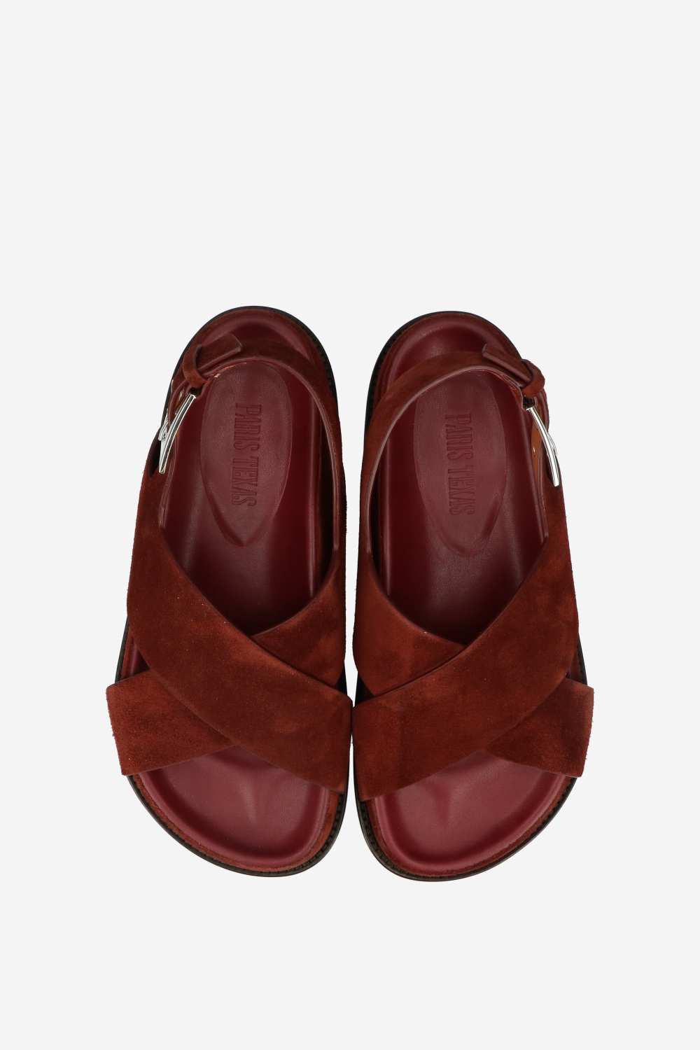 Brooklyn suede flat sandal