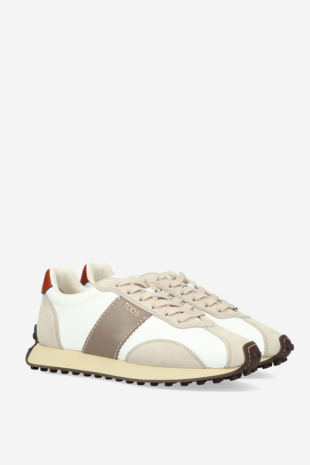 T Vintage leather sneakers