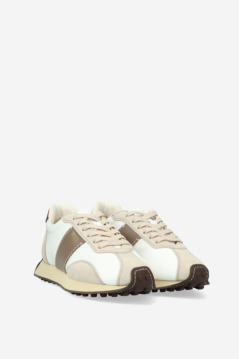 T Vintage leather sneakers