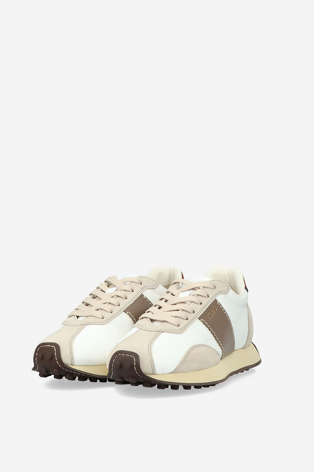 T Vintage leather sneakers