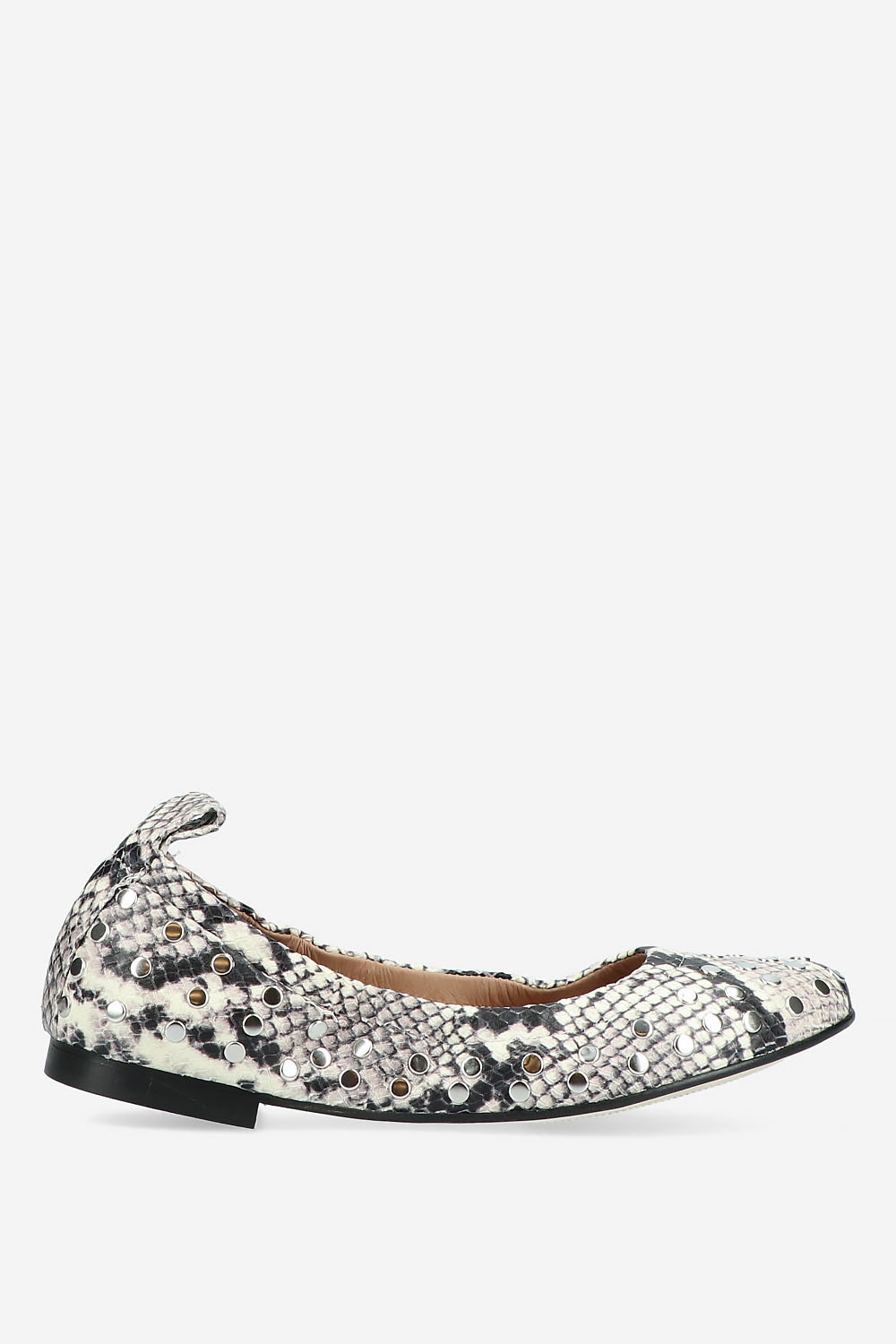 Franco Giusti - Studded python ballerinas